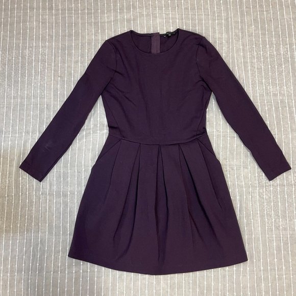 Deep purple Formal Dress With Pockets - Picture 2 of 5